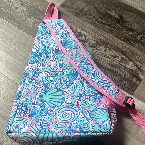 Simply Southern Seashell Pattern Sling Backpack - Picture 2 of 4
